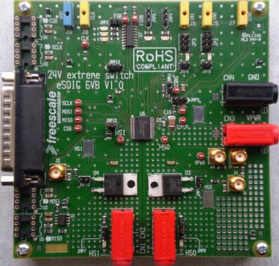 KIT22XS4200EKEVB, Evaluation Board Featuring the MC22XS4200 Dual High Side Switch