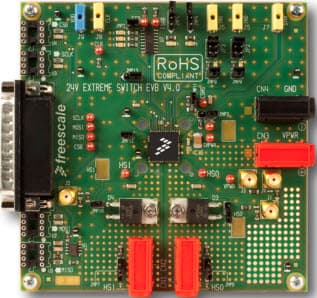 KIT10XS4200EVBE, Evaluation Board Featuring the MC10XS4200, Dual High Side Switch