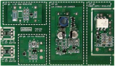 FEBFHR1200_SPG01A, Evaluation Board based on FHR1200 High-performance Shunt Regulator