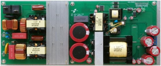 RD-573, Evaluation Board based on FAN73901MX 1000W Power supply for Commercial Audio Amplifier