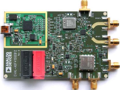 EVAL-ADF4150EB1Z, Evaluation Board for Evaluating the ADF4150 PLL Frequency Synthesizer