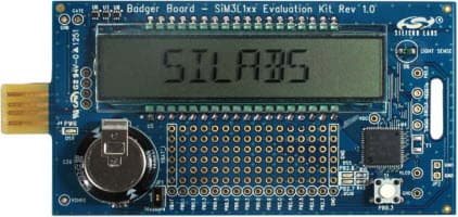 BADGER-SIM3L1-EK, SiM3L1xx Low-Power 32-bit MCU Evaluation Kit