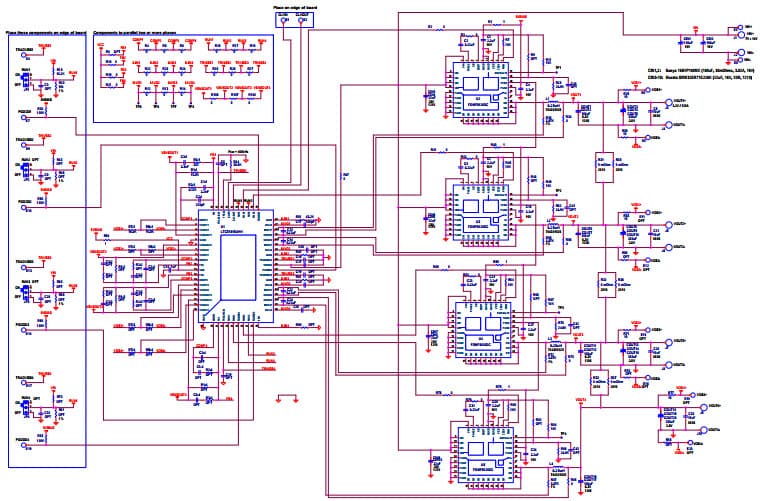 DC2380A-C, Demo Board based on LTC7851EUHH Single Output, 4-Phase Voltage Mode Buck Controller, 7V = VIN = 14V, Vout1 = 1.2V @ 120A