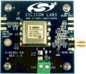 SiOCXO1-EVB, Evaluation Board for evaluating the Precision Jitter Attenuation/Frequency Translation Product Line