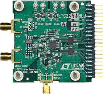 DC1152A-A, Demo Board based on LTC2246H 14-Bit, 25Msps Analog to Digital Converter