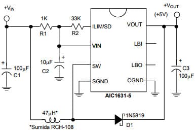 A High-Efficiency 2-Cell to 5V Converter Design for Portable Applications