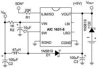 Step-Up converter with Shutdown Control Design for Portable Applications