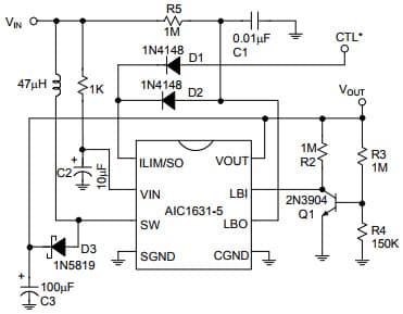 Low Supply Current, Burst Mode Step-Up Converter Design for Portable Applications