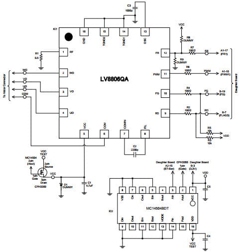 LV8806QAGEVB, Three-phase Sensor-less Motor Driver Application Note