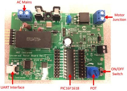 Universal Motor Drive with PIC16 Microcontrollers