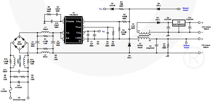 AN-4159 - Green Mode Buck Switch FSL336LR