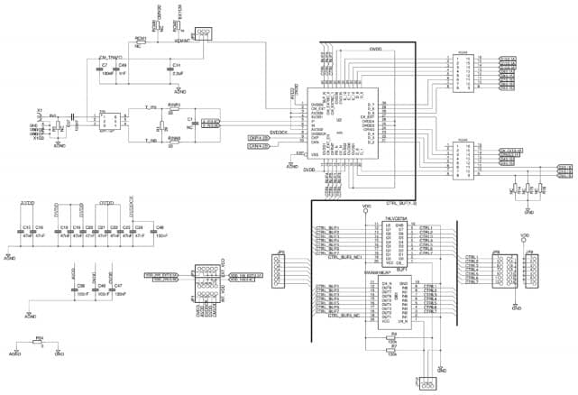 CEB1308, Evaluation Board based on CDK1308 Analog-to-Digital Converter