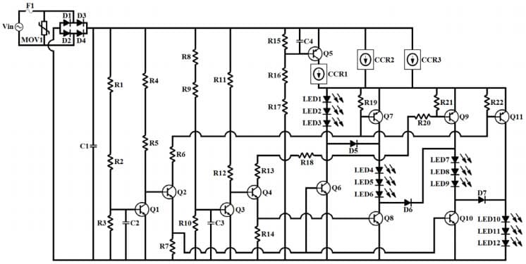 DN05047/D, 230 Vac, Low-Cost, Dimmable, Three-Stage LED Driver Design Note