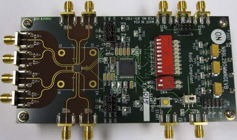 NB6L295MMNGEVB, Evaluation Board for the NB6L295MMNG Dual Channel Programmable Delay