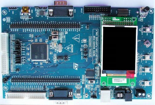 STEVAL-IHM039V1, Dual Motor Control Demonstration Board featuring the STM32F415 Microcontroller