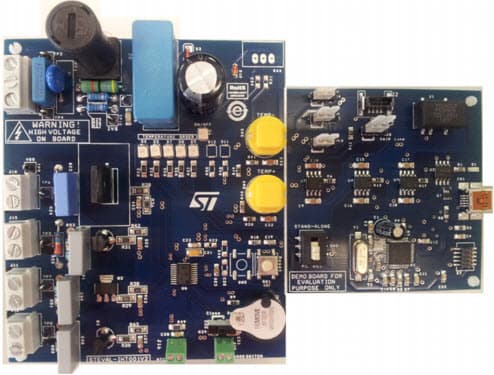 STEVAL-IHT001V2, Cold Thermostat Evaluation kit based on AC Switches and STM8S MCU