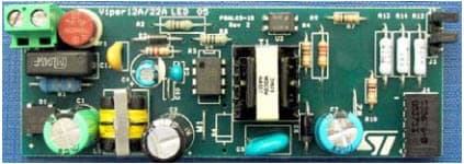 STEVAL-ILL005V1, VIPer12A-E Off-Line, Constant Current Driver Evaluation Board for High Intensity LEDs