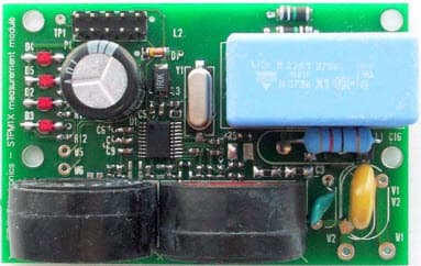 STEVAL-IPE015V1, Single-Phase Energy Metering Demonstration Board with Two Current Transformers based on STPM10