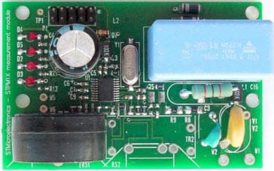 STEVAL-IPE018V1, Single-Phase Energy Metering Demonstration Board with One Current Transformer based on STPM10