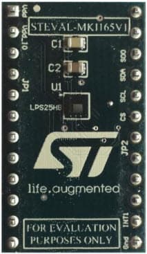 STEVAL-MKI165V1, LPS25HB Adapter Board for a Standard DIL24 Socket