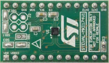 STEVAL-MKI174V1, LIS2DS12 Adapter Board for Standard DIL24 Socket