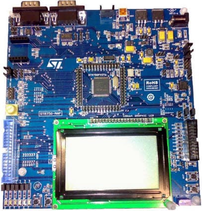 STEVAL-IFS008V2, Multiple Application Evaluation Board Platform based on STR750FV2 ARM7TDMI MCU