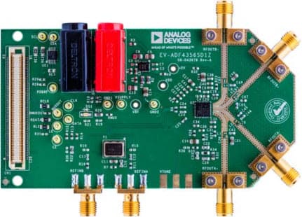 EV-ADF4356SD1Z, Evaluation Board for Evaluating the ADF4356 Microwave Wideband Synthesizer with Integrated VCO