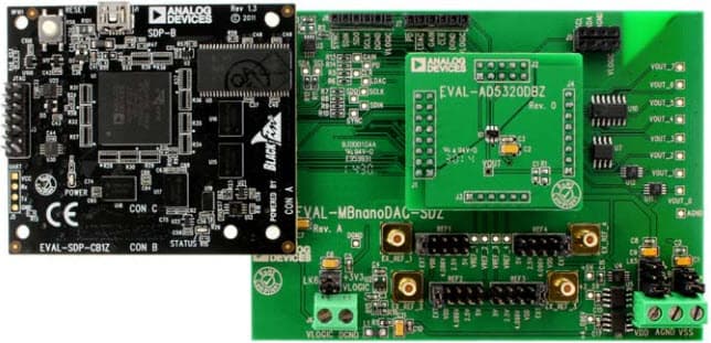 EVAL-AD5320DBZ, Evaluation Board for the AD5320 12-Bit, Single-Channel, Voltage Output DAC