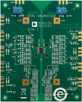 EVAL-ADuM3154Z, Evaluation Board for Evaluating the iCoupler ADuM3154 Digital Isolator