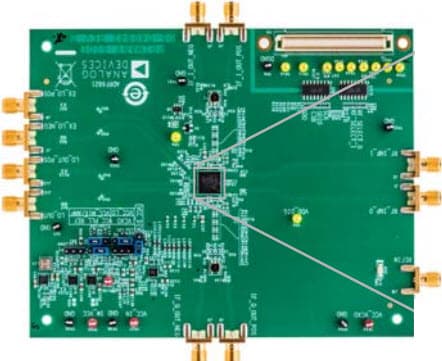 ADRF6821-EVALZ, Evaluation Board for Evaluating the ADRF6821 450 to 2800 MHz, DPD RFIC with Integrated Fractional-N PLL and VCO