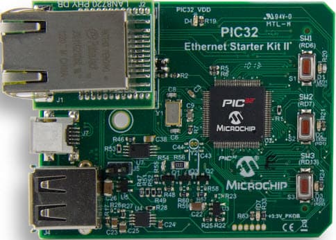 DM320004-2, PIC32 Ethernet Starter Kit II