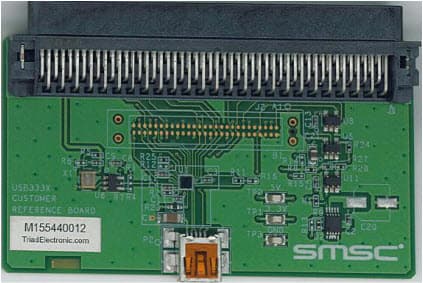 EVB-USB333X-VIO, Evaluation Board based on USB333X USB Transceiver