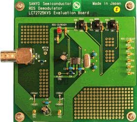 LC72725KVSGEVB, Evaluation Board for LC72725 Digital Radio Tuner