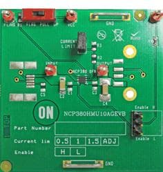 NCP380HMU10AGEVB, Evaluation Board for USB Switch for Notebook