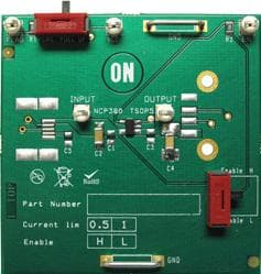 NCP380LSN05AGEVB, Evaluation Board for USB Switch for Notebook