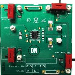 NCP382HD10AAGEVB, Evaluation Board for USB Switch for Notebook