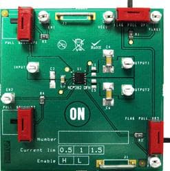 NCP382LMN20AGEVB, Evaluation Board for USB Switch for Notebook