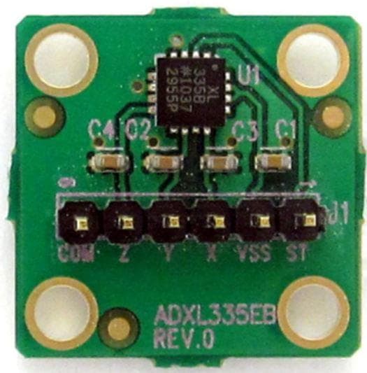 EVAL-ADXL335Z, Evaluation Board for the ADXL335 3-Axis Accelerometer