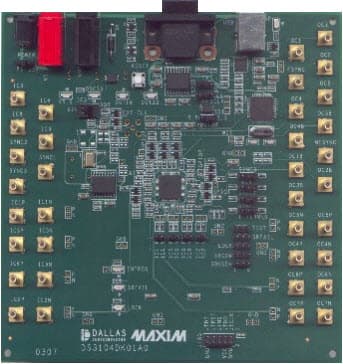 DS3106DK, Demo Kit Evaluates the DS3106 Timing IC