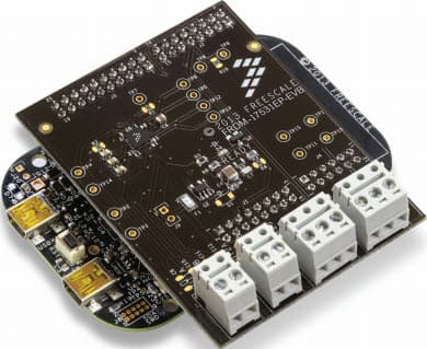 FRDM-17531EP-EVB, Freedom Expansion Board based on MPC17531A Dual H-Bridge, Stepper Motor Driver, 2-8.6V, 0.7A