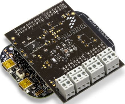 FRDM-17510EJ-EVB, Freedom Expansion Board based on MPC17510 H-Bridge, Brushed DC Motor Driver