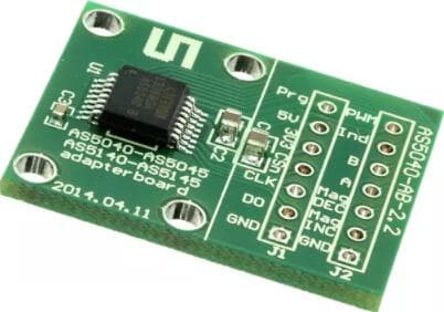 AS5040-AB-2.0, Demo Kit based for AS5x40/AS5x45 Contactless Magnetic Rotary Encoders