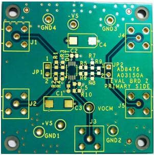 EVAL-AD8476, Evaluation Board for D8476 Differential Amplifier