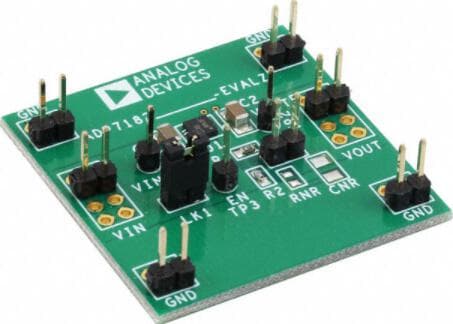 ADP7182CP-EVALZ, LFCSP Evaluation Board for Evaluating the ADP7182 Low Noise, Linear Regulator