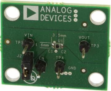 ADP190CB-EVALZ, WLCSP Evaluation Board for ADP198 Power Switch