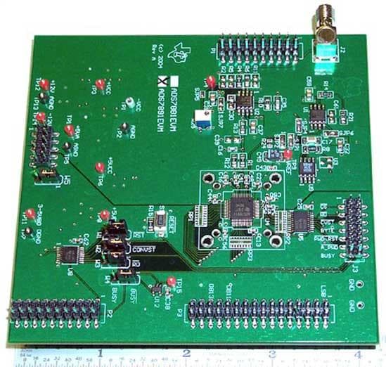 ADS7891EVM is designed for the prototyping and evaluation of the ADS7891 analog-to-digital converter (ADC)