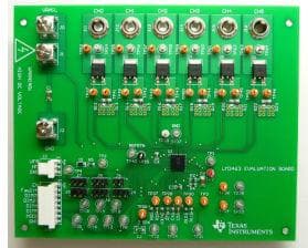 LM3463EVM, Evaluation Board using LM3463 a 6-channel linear LED driver with Dynamic Headroom Control