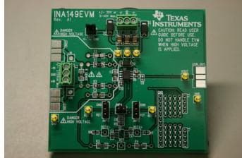 INA149EVM is a platform for basic functional evaluation of the INA149 High Common-Mode Difference Amplifier