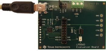 LP5560EVM, Evaluation Board for LP5560 Programmable LED Driver with Single-Wire Interface