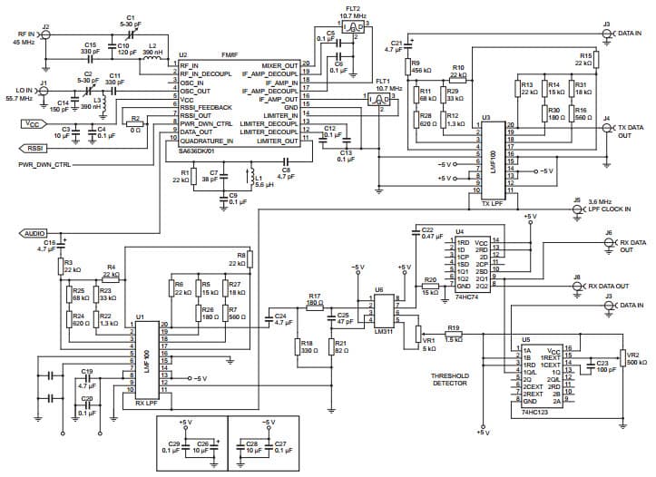 FM/IF systems for SMSK/GFSK receivers Application Note